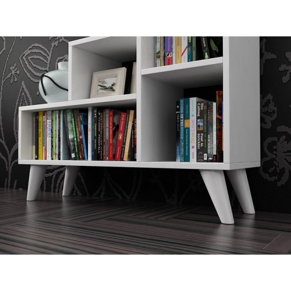 Bücherregal Nisa - Weiß Bücherregal Nisa - Weiß