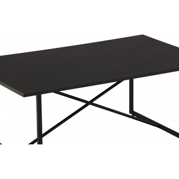 Couchtisch Pryor 110 x 70 cm - Schwarz