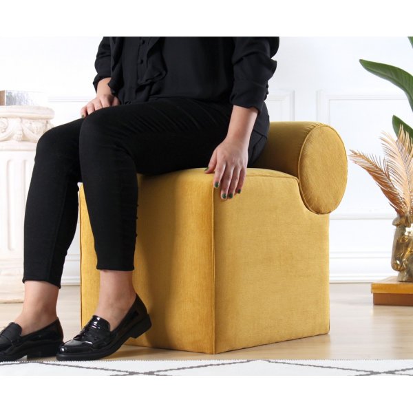 Linburg Hocker - Gelb Linburg Hocker - Gelb