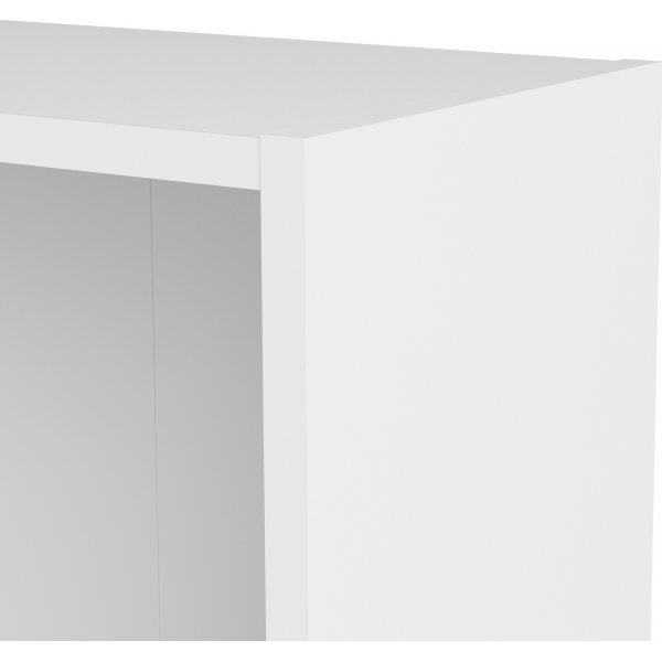 Einfaches, hohes und breites Bcherregal - Wei