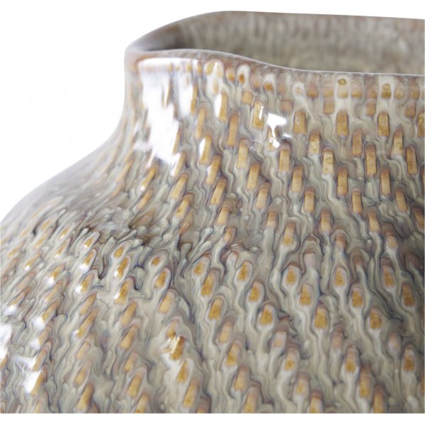 House Nordic Vase 29 - Wei/Grn