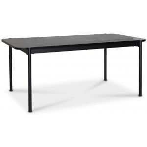 Wayne Esstisch 180x90 cm - Folierung Eiche schwarz gebeizt Wayne Esstisch 180x90 cm - Folierung Eiche schwarz gebeizt