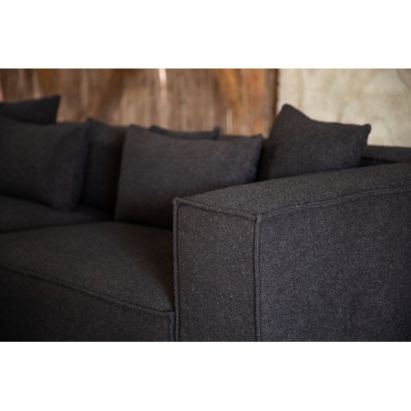 Gillholmen 3-Sitzer-Sofa - Schwarze Boucle Gillholmen 3-Sitzer-Sofa - Schwarze Boucle