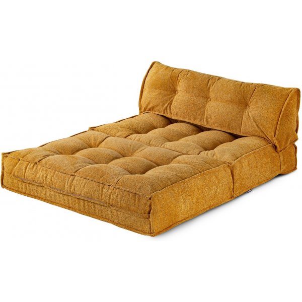 Faldi 2-Sitzer-Schlafsofa - Gelb