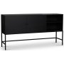 Stilo V.2 Sideboard aus schwarz gebeizter Eiche