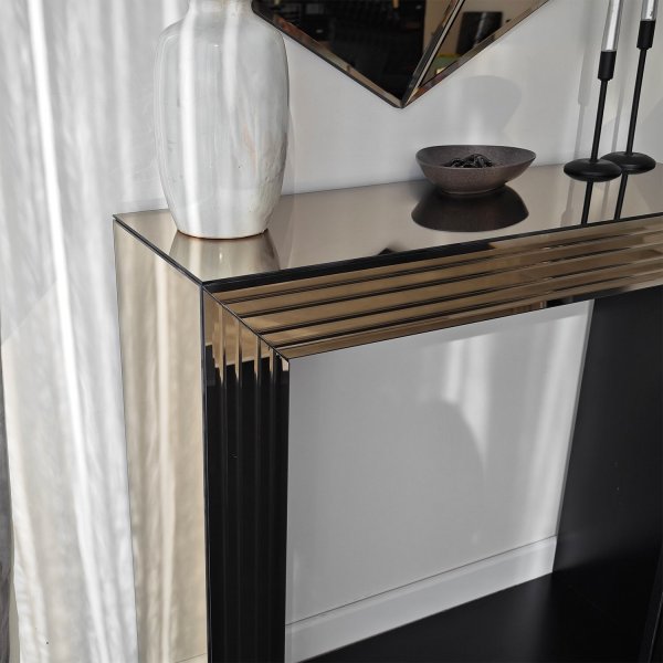 Triono Komforttisch 91 x 30 cm - Bronze