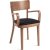 Stuhl mit festem Gestell und gepolsterter Sitzflche - Farbe des Gestells und der Polsterung optional