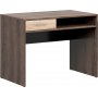 Nepo Plus Schreibtisch 100 x 59 cm - Eiche dunkel/Eiche hell