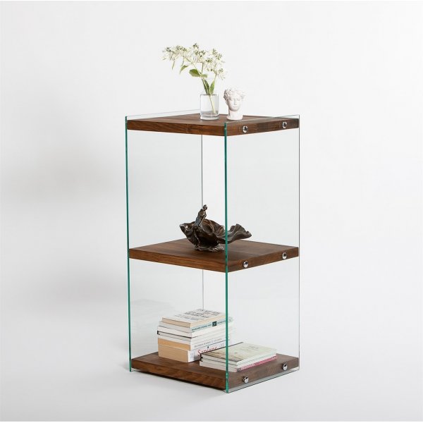 Niedriges Aqua-Bücherregal - Beige Niedriges Aqua-Bücherregal - Beige