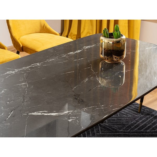 Cyril Esstisch 140 cm - Schwarz