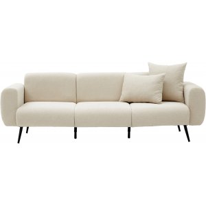 Flanko 3-Sitzer-Sofa Creme