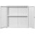 Brisbane Wandschrank 80x18x80 cm - Wei