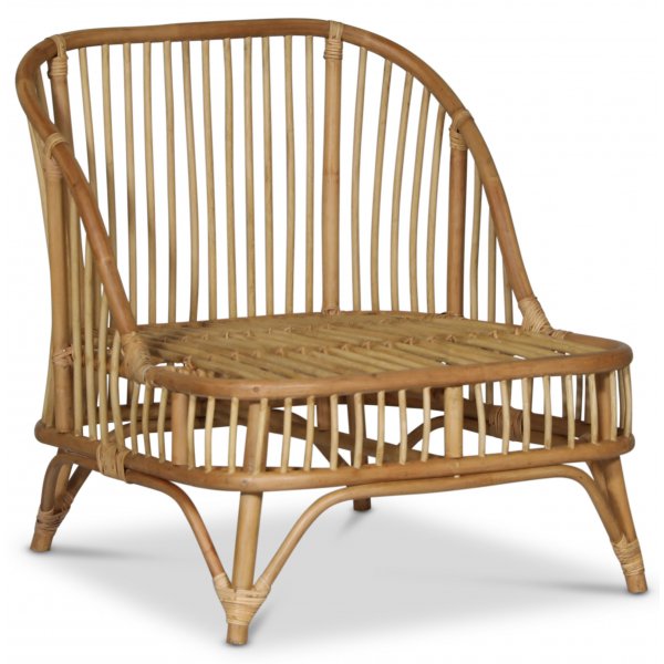 Baboo Sessel mit Kissen - Rattan natur Baboo Sessel mit Kissen - Rattan natur