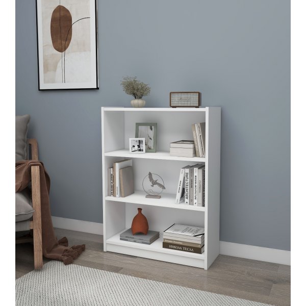 Bücherregal für den Urlaub - Weiß Bücherregal für den Urlaub - Weiß