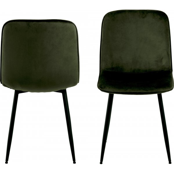 Delmy Esszimmerstuhl - Grün Delmy Esszimmerstuhl - Grün