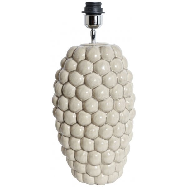 Big Bouble Lampenfu H48 cm - Beige (Glnzend)