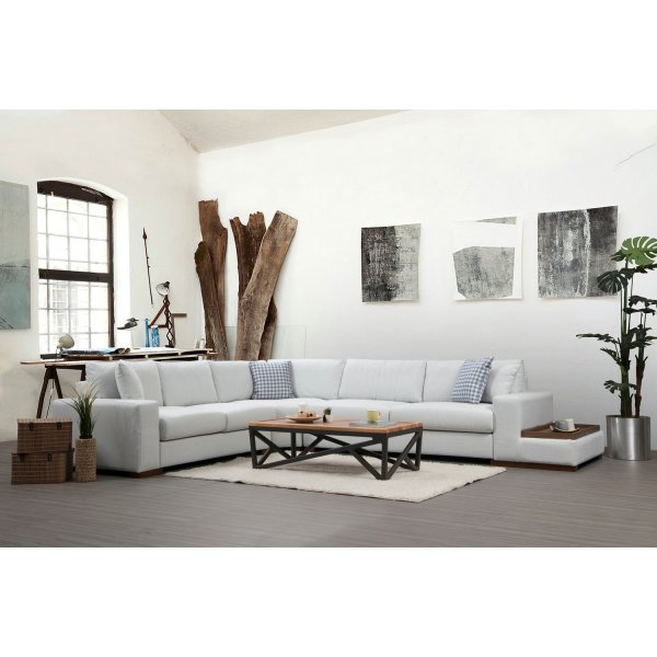Ecksofa Lombardo - Beige Ecksofa Lombardo - Beige