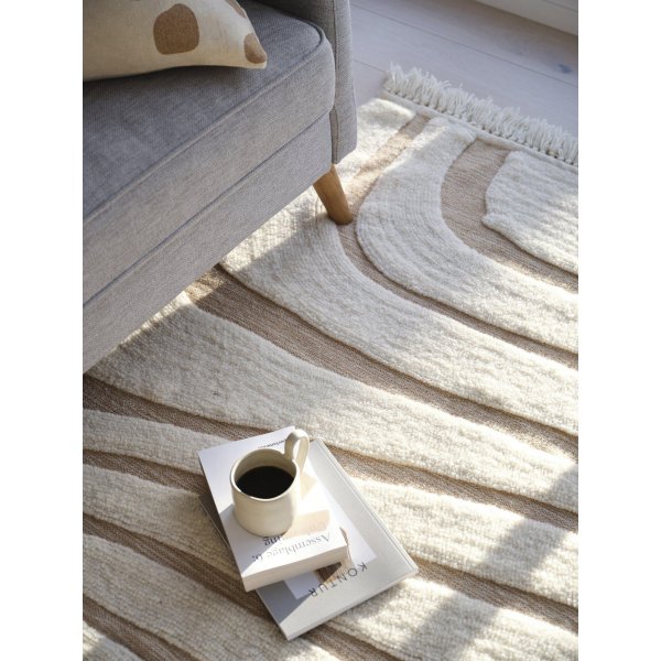 Sita-Wollteppich - Offwhite