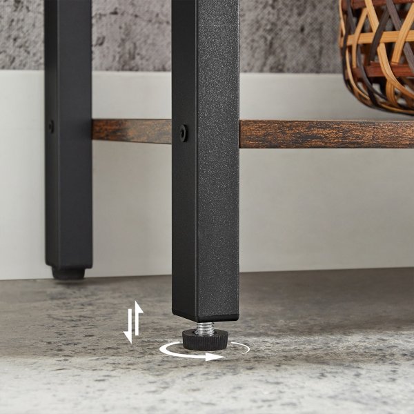 Nikita Bcherregal 158 x 166 cm - Braun/Schwarz