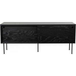 Volume Medienbank 132 cm - Schwarz Volume Medienbank 132 cm - Schwarz