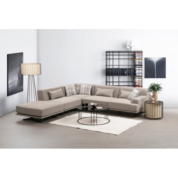 Ecksofa Bentley - Beige Ecksofa Bentley - Beige