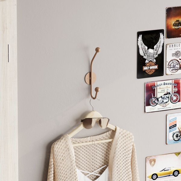 Nashorn-Kleiderbügel - Kupfer Nashorn-Kleiderbügel - Kupfer