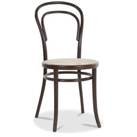 Biegeholz Stuhl No14 Klassiker - braun / Rattan Biegeholz Stuhl No14 Klassiker - braun / Rattan