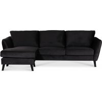 Country Diwan Sofa links - Anthrazitgrau (Samt) Country Diwan Sofa links - Anthrazitgrau (Samt)