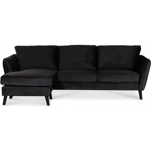 Country Diwan Sofa links - Anthrazitgrau (Samt) Country Diwan Sofa links - Anthrazitgrau (Samt)
