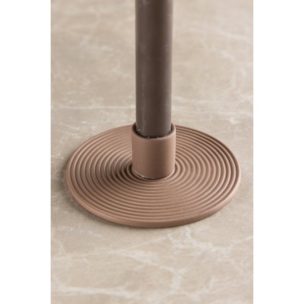 Durchmesser Kerzenständer 12 x 4 cm - Braun Durchmesser Kerzenständer 12 x 4 cm - Braun