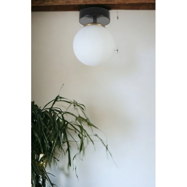 Donau Deckenleuchte - Schwarz/Wei