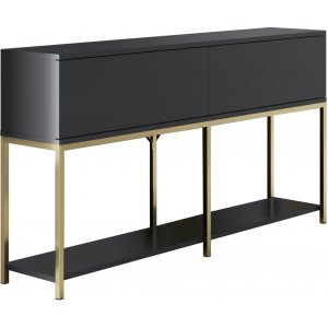 Lord Sideboard - Anthrazit/Gold