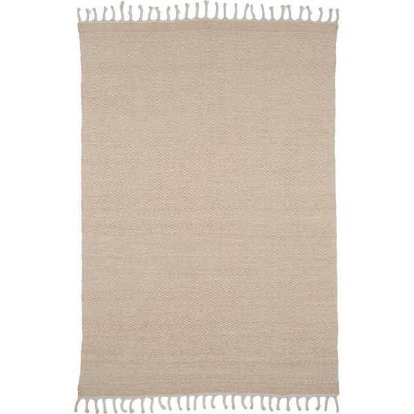 Loke Teppich - Wei/Beige