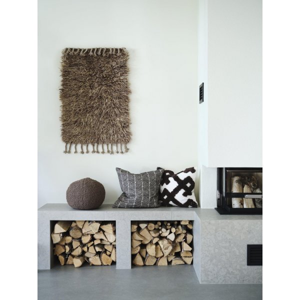 Dylan-Wollteppich - Beige