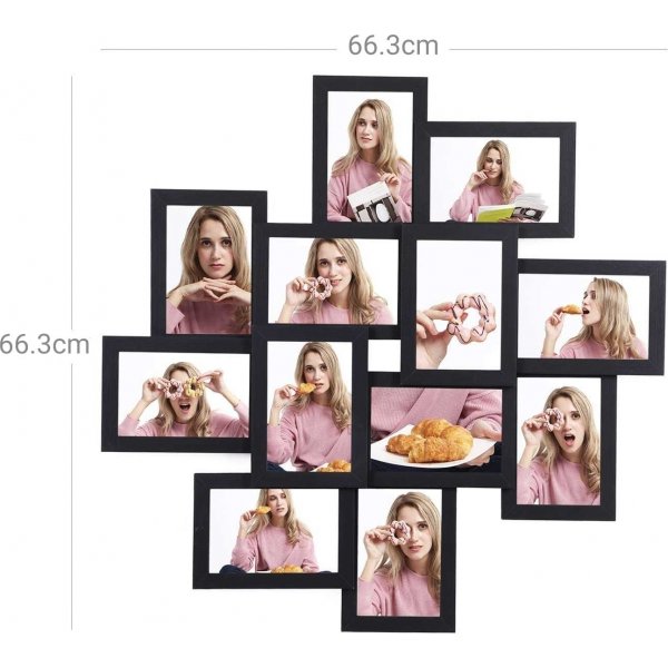 Indra Fotorahmen - Schwarz