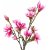 Kunstpflanze Magnolienbaum - Pink
