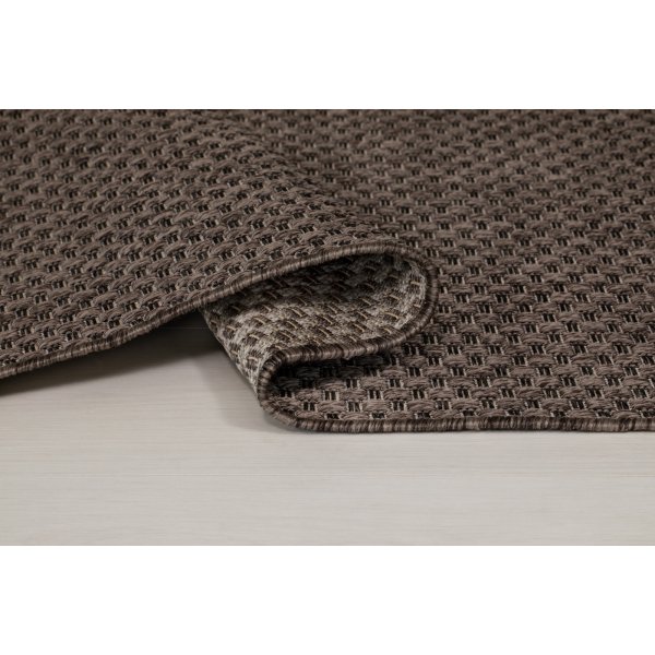 Flachgewebter Teppich Pampero Taupe Flachgewebter Teppich Pampero Taupe