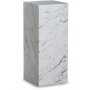 Steinsockel 60 cm - Weier Marmor (Laminat)