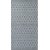Flachgewebter Teppich Casey Grau/Wei - 80x340 cm