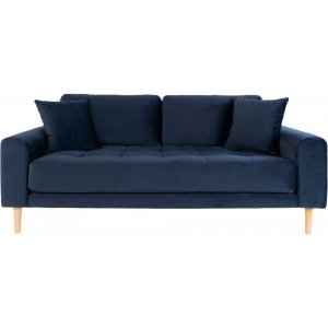 Lido 2,5-Sitzer-Sofa - Dunkelblauer Samt