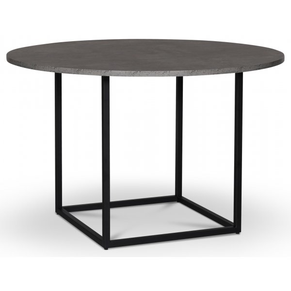 Sintorp runder Esstisch 115 cm - Beton (Exklusives Laminat)