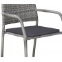 Ida Outdoor-Kissen Anthrazit