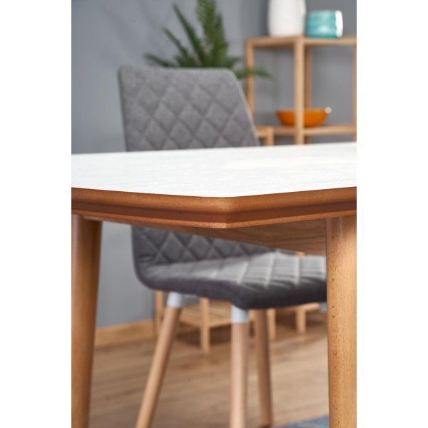 Walsh Esstisch 140-185 cm - Weiß Walsh Esstisch 140-185 cm - Weiß