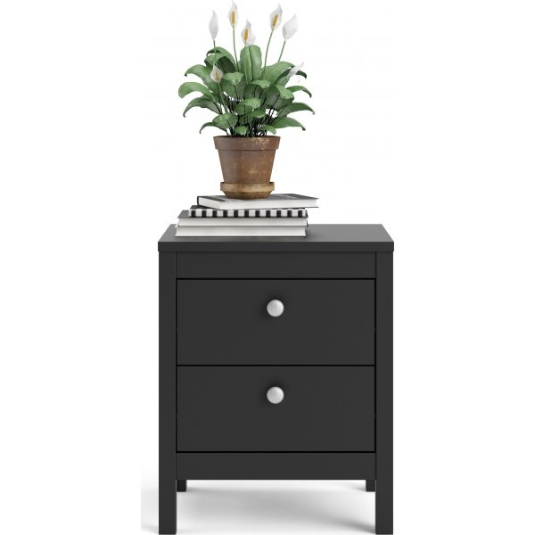 Nachttisch Madrid - Schwarz