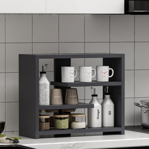 Guana Wandregal Anthrazit