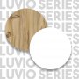 Luvio Couchtisch 17, 90x60 cm - Eiche/Wei