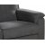 Ecksofa Salem aus grauem Stoff