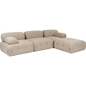 Blanca-Sofa - Dunkelbeige