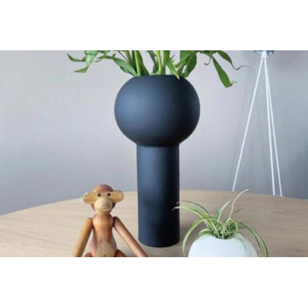 Glimmervase - Dunkelblau Glimmervase - Dunkelblau