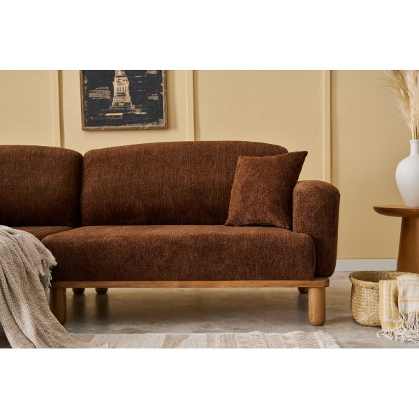 Reims Diwansofa links - Braun